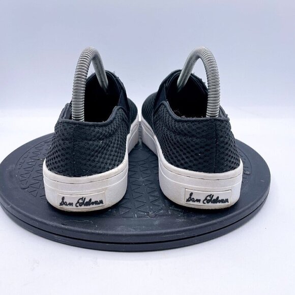 Sam Edelman Women’s Mesh Upper Lacey Slip-on Platform Sneakers in Black size 8 - Picture 3 of 9